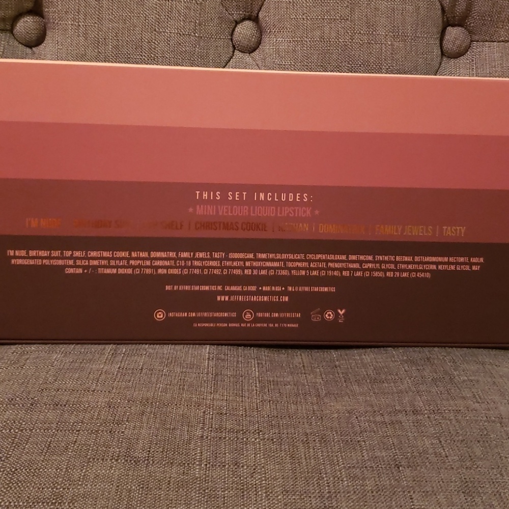Sold HP🎉box only jeffree star mini nudes vol 2 - Picture 2 of 3